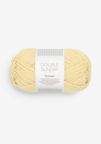 DOUBLE SUNDAY Petite Knit, banana 2114