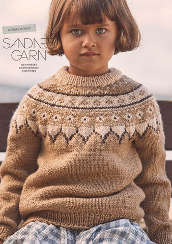Sandnes mönsterhäfte Tema 67 Norske ikoner, barn