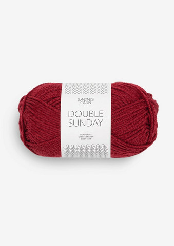 DOUBLE SUNDAY, djupröd 4236