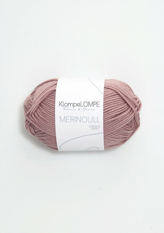 Sandnes merinovilla, tumma puuteriroosa 4032