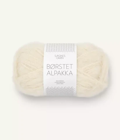 Børstet Alpakka, vanlij 2102