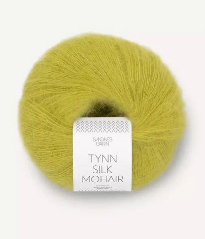 Tynn Silk Mohair, sunny lime 9825