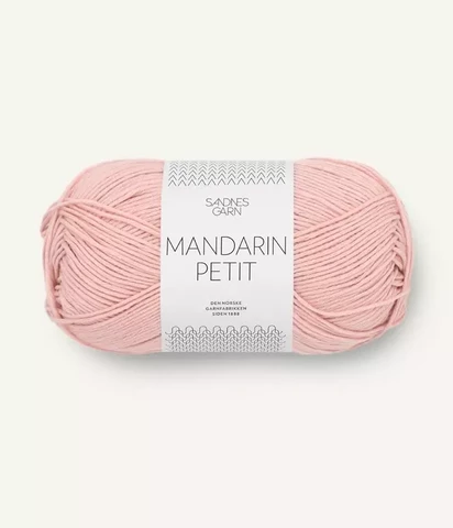 Sandnes Mandarin Petit, vaalea persikankukka 4002