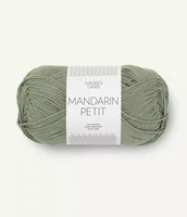 Sandnes Mandarin Petit, dimmigt ljusgrön 9041