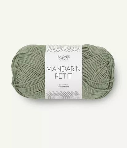 Sandnes Mandarin Petit, dimmigt ljusgrön 9041