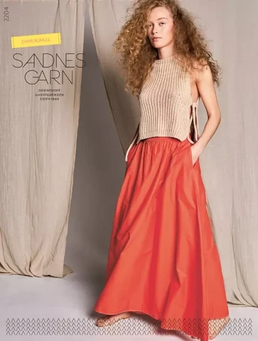 Sandnesin mallivihko 2204 Dame bomull