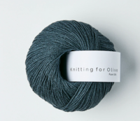 Knitting for Olive Pure Silk, Deep Petroleum Blue