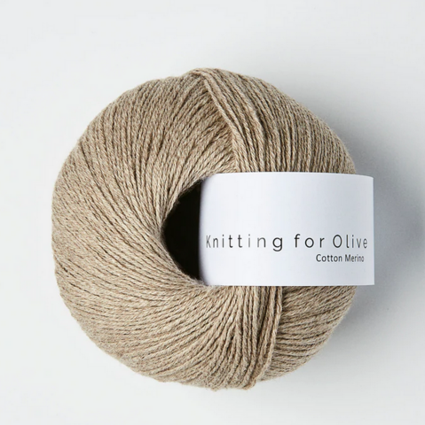 Knitting for Olive Cotton Merino, Oatmeal