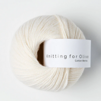 Knitting for Olive Cotton Merino, Natural White