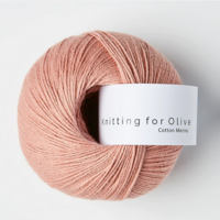 Knitting for Olive Cotton Merino, Rhubarb Rose