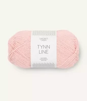 Tynn Line, vaalea persikankukka 4002