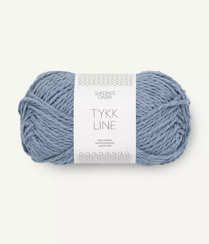 Tykk Line, blå hortensia 6032