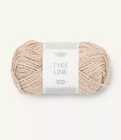 Tykk Line, mandelvit 3011