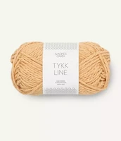 Tykk Line, strågul 2113