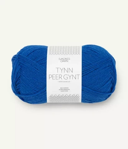 Sandnes Garn Tynn Peer Gynt, jolly blue 6046