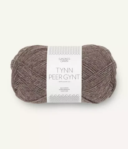 Tynn Peer Gynt, melerad mellanbrun 2652