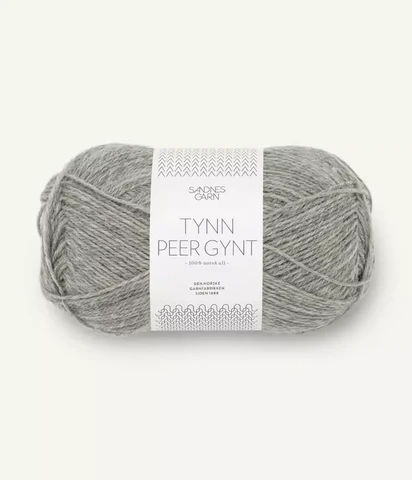 Tynn Peer Gynt, gråmelerad 1042