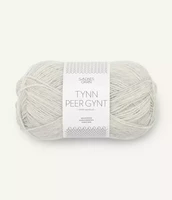 Tynn Peer Gynt, vaalea harmaameleerattu 1021