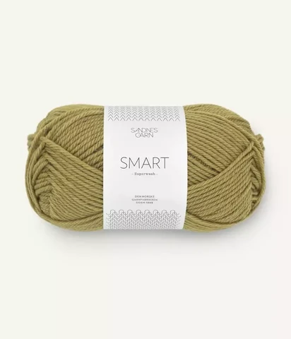 Sandnes Smart, ljust mossgrön 9844