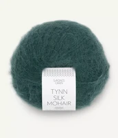 Tynn Silk Mohair, syvä petrooli 7281