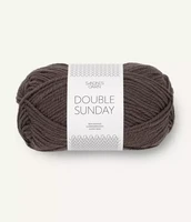 DOUBLE SUNDAY, tumma suklaa 3880