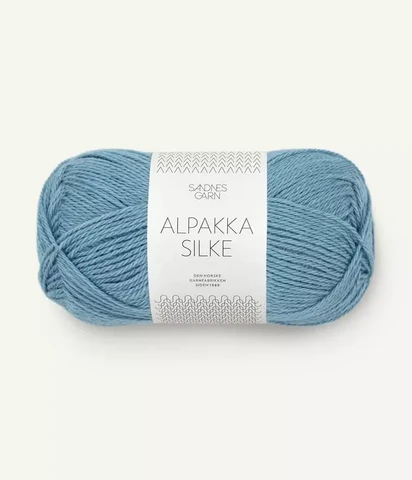 Sandnes Alpakka Silke, blåklint 6573