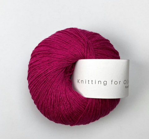 Knitting for Olive Pure Silk, Fuchsia