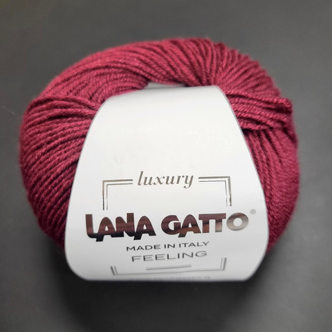 Lana Gatto Feeling, vinröd 10105
