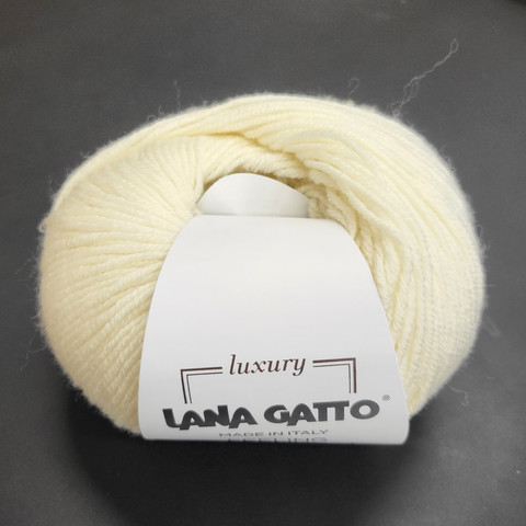 Lana Gatto Feeling, naturvit 10009