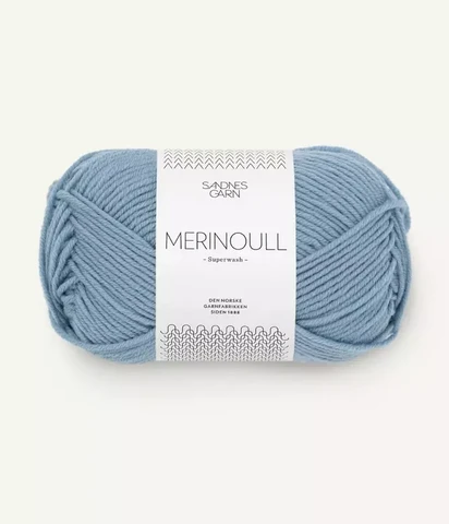 Sandnes Merinovilla, sininen hortensia 6032
