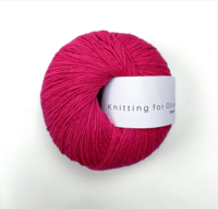 Knitting for Olive Merino Pinf Daisies