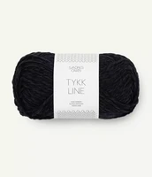 Tykk Line, svart 1099
