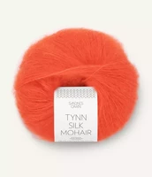 Tynn Silk Mohair, oranssi 3818