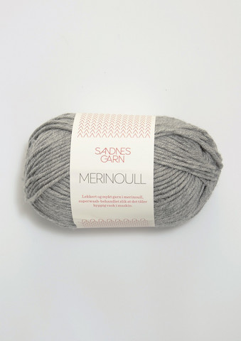 Sandnes merinovilla, harmaa 1042