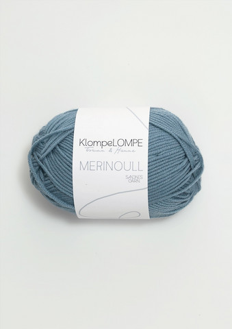 Sandnes KlompeLompe merinoull, jeansblå 6033