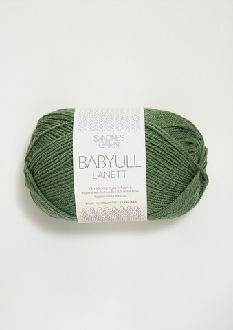 Sandnes Babyull Lanett, 8543 grön