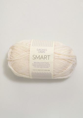 Sandnes Smart, vit 1001