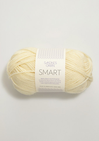 Sandnes Smart, naturvit 1012