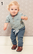 Sandnes mönsterhäfte baby 1709