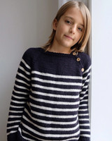 Seaside sweater - junior, ruotsinkielinen ohje