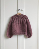 Sunday sweater - junior, ruotsinkielinen ohje