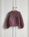 Sunday sweater - junior, mönster på svenska