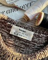Petite Knit Baby size label