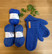 Gulliga vantar - DIY paket Cobalt Blue