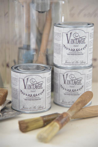 Kiiltävä lakka - JDL - Vintage Paint - High Gloss Varnish - 200 ml
