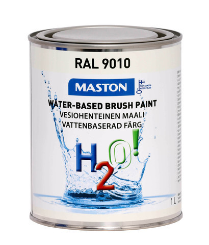 Kalustemaali - Maston H2O! - Valkoinen - 1 l