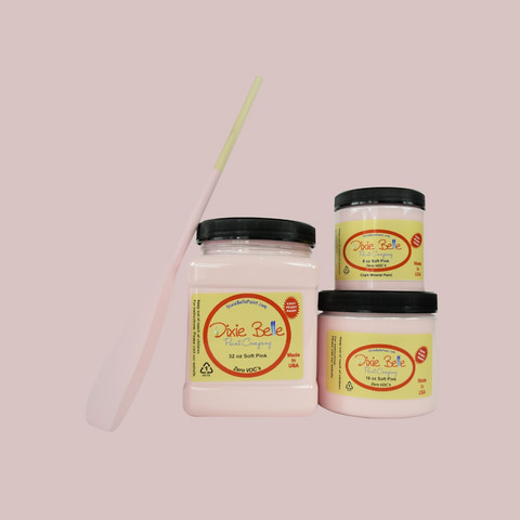 Kalkkimaali - Soft Pink Dixie Belle Paint - Pehmeänpinkki
