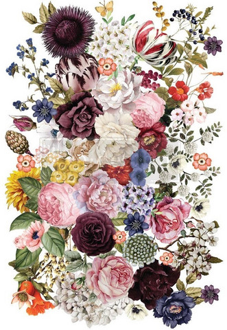 Siirtokuva - Wondrous Floral - 55 x 86 cm - Prima Re-Design