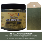 Metallihohtomaali vihreä - Dixie Belle Moonshine Metallic Deep Woods 473 ml