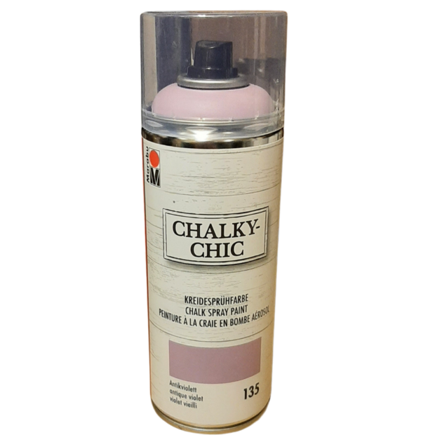 Kalkkimaalispray Violetti Marabu ChalkyChic 400 ml Kalkkimaalikauppa.fi